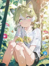雨上がりの日差し2
