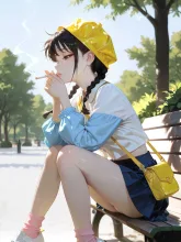「突然大人になった…、とりま一服」