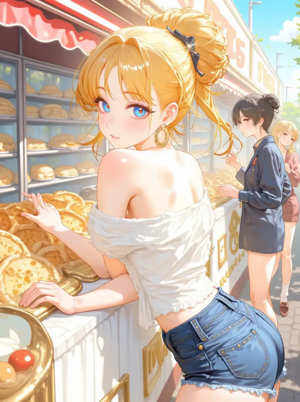 イミフの絵だが可愛いギャル💖 — 21th Rico💖🌟🌟✨️さんのAIイラスト