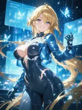 電脳少女·ネオンに灯る鋼の欲望 の投稿作品