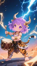 画像生成チャレンジ·雷神 の投稿作品
