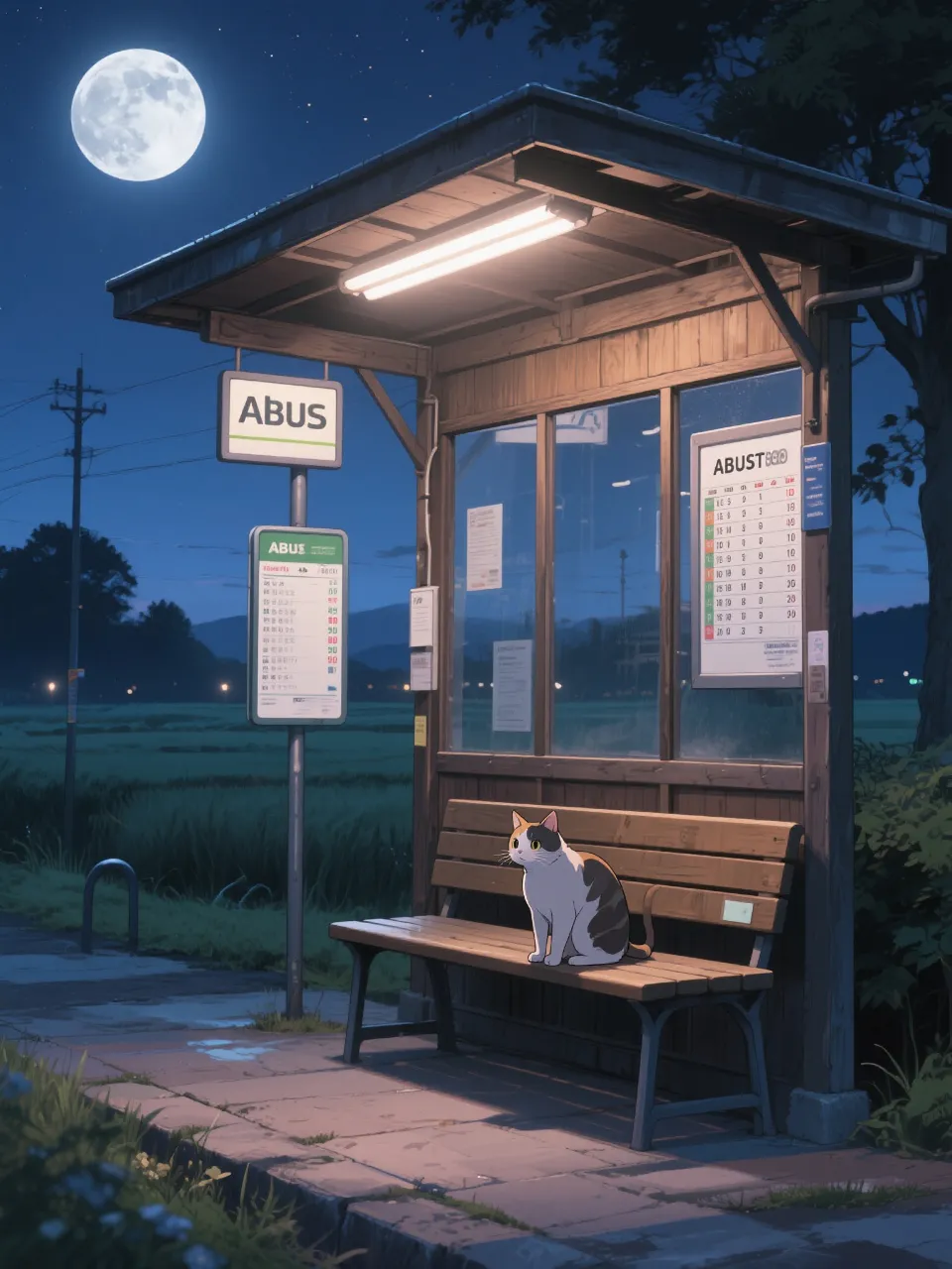 バス停