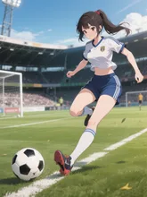 画像生成チャレンジ·サッカー の投稿作品