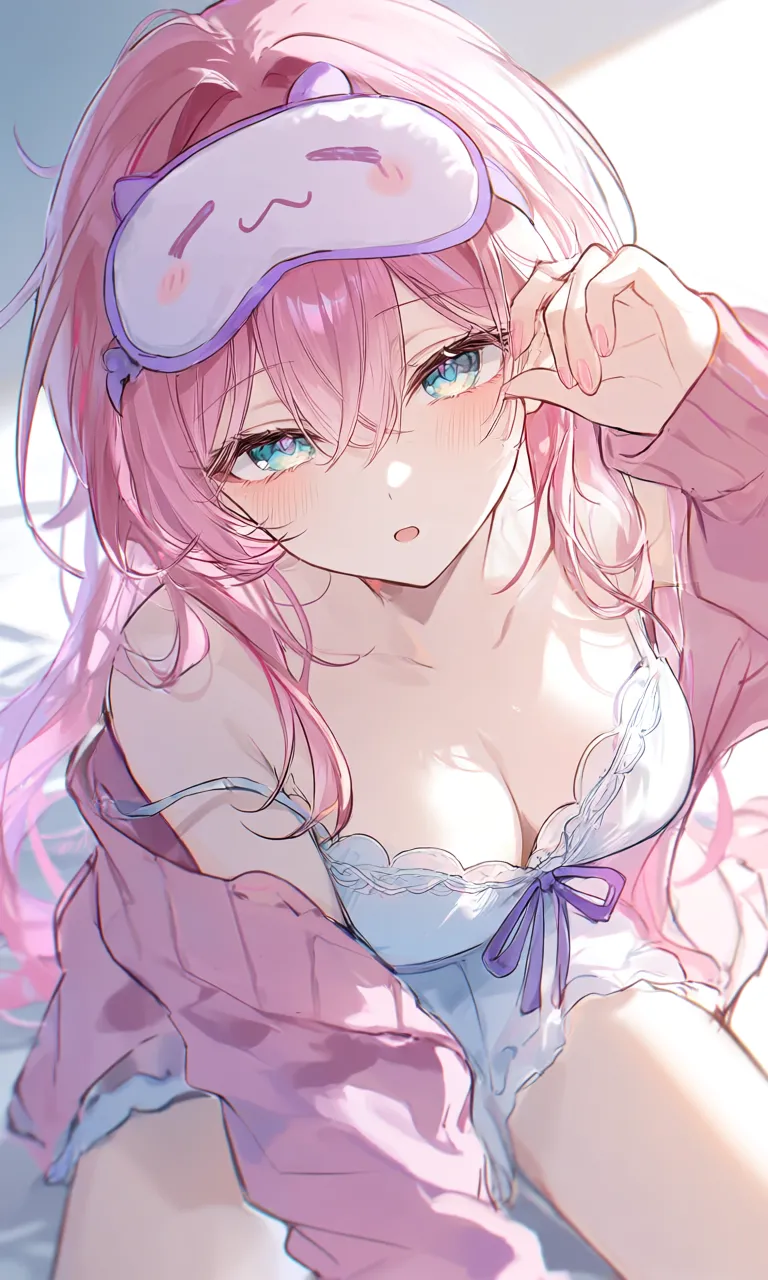 朝のまどろみ、君とパープルアイマスク