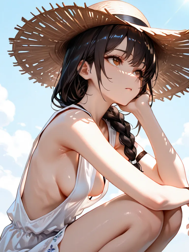 考え中 — 考え中さんのAIイラスト