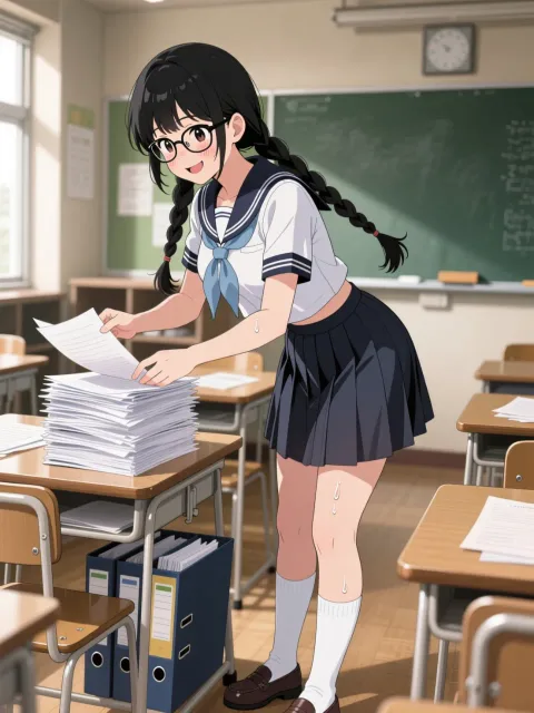 「穂蔵 灯子(ほのぐら とうこ)」の委員長時代