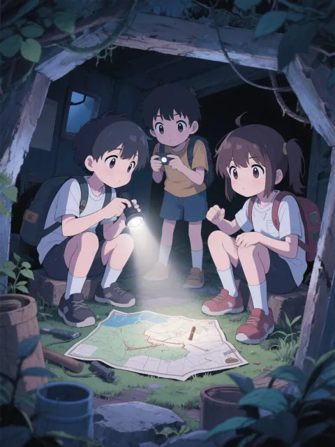 子供の頃の秘密基地遊び