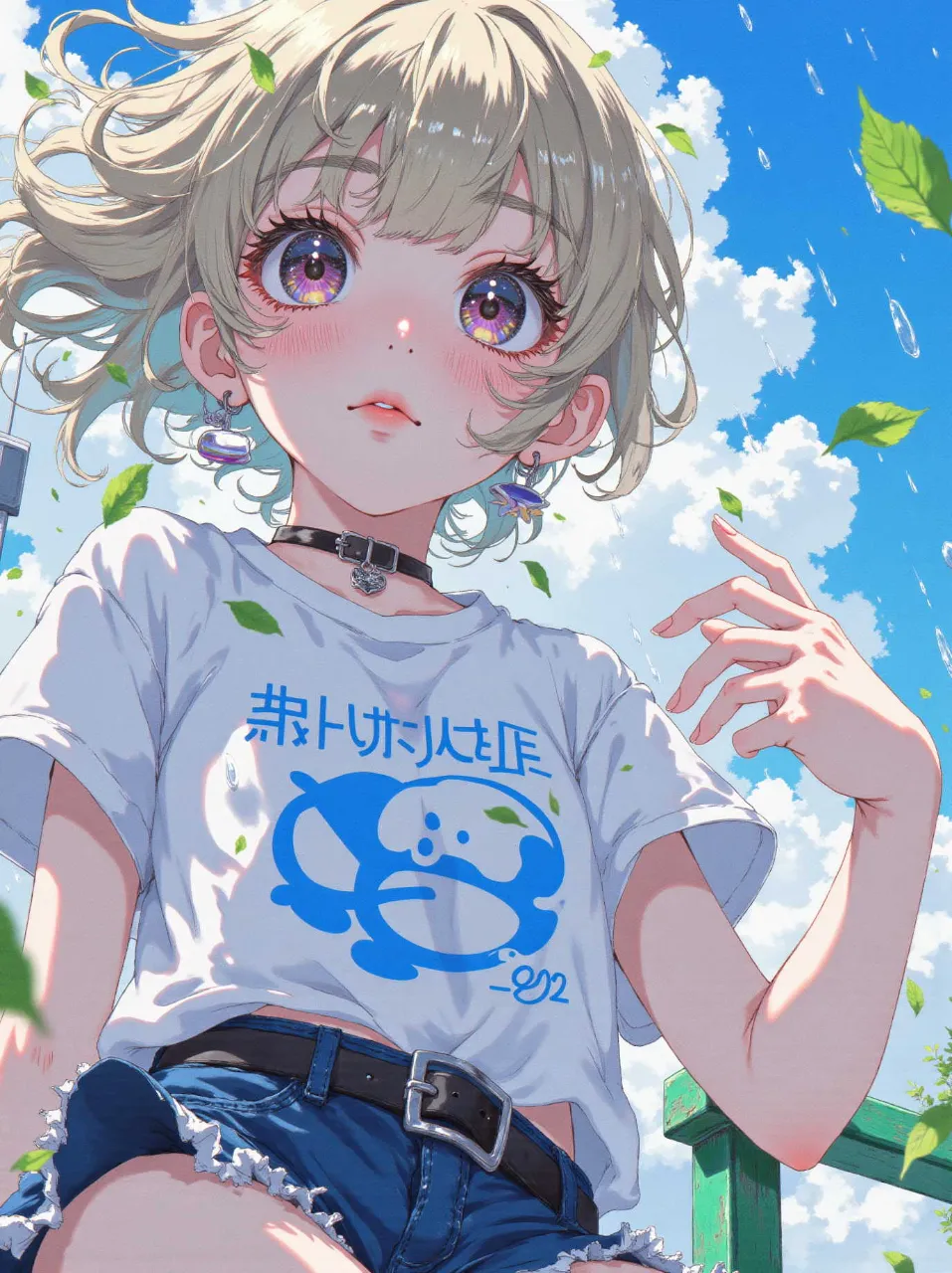 青に溶ける、きみのひみつ