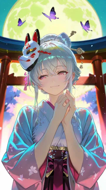 神楽の面