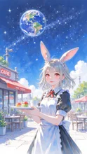 ハロー地球 — mcottoさんのAIイラスト