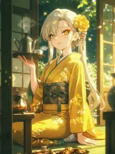どうぞ 目が覚めますよ
