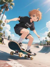スケボー