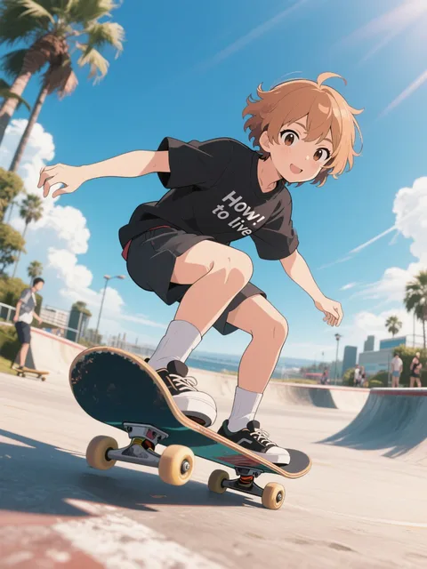 スケボー