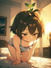 化け狸·葉っぱ一枚で の投稿作品
