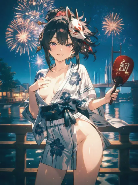 浴衣や夏のAIイラスト - SUPPART