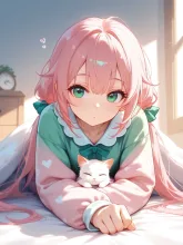 子猫とお昼寝·もふもふ日和 の投稿作品