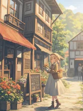 田舎なう(違います) — 恋々愛#さようならさんのAIイラスト