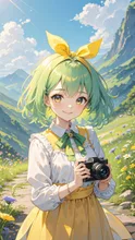 山で見つけた宝物 — ゆるりの＊（YururinoさんのAIイラスト