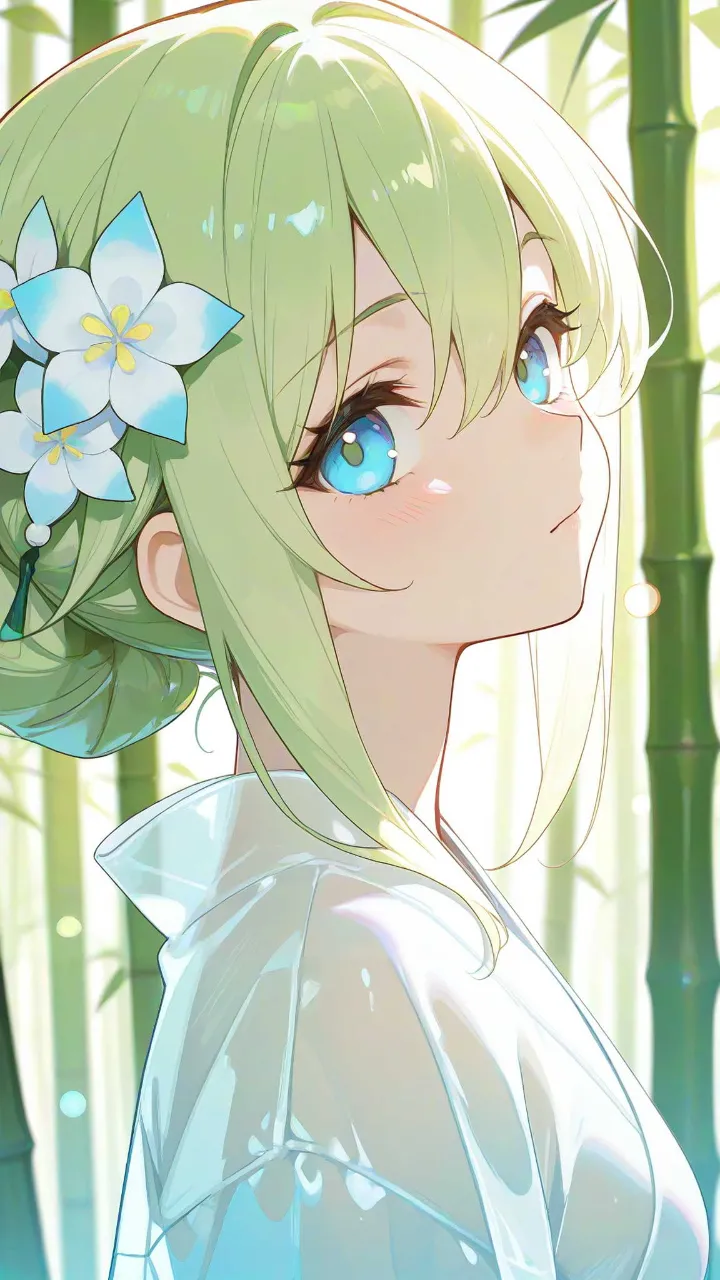 きらめく朝顔の朝・姉妹