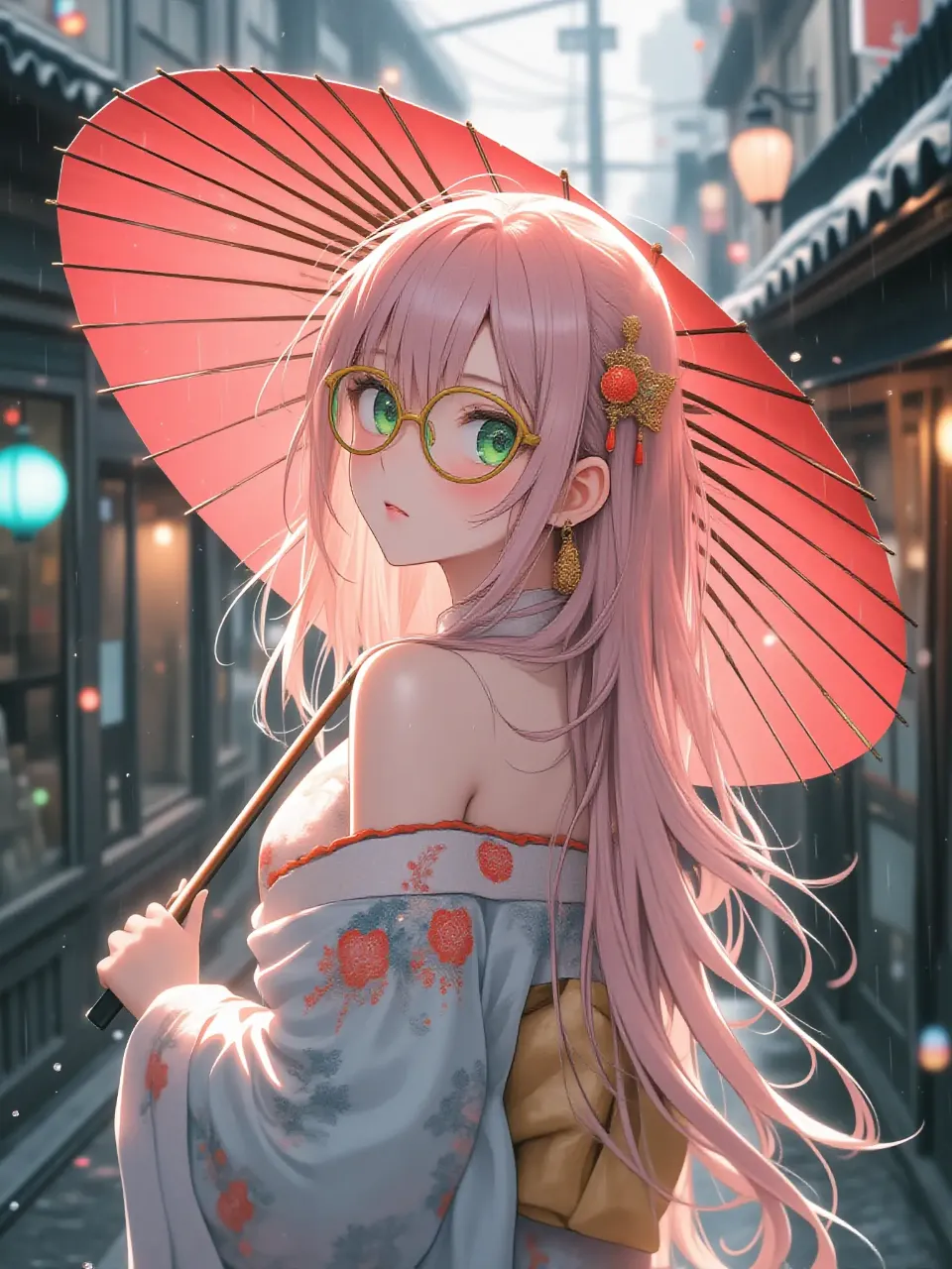 沙苗「肩………出しすぎて寒い……」