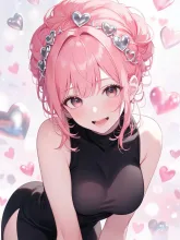 シルバーのハート
