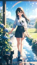 雨上がりの匂い·今宵チャレンジ の投稿作品