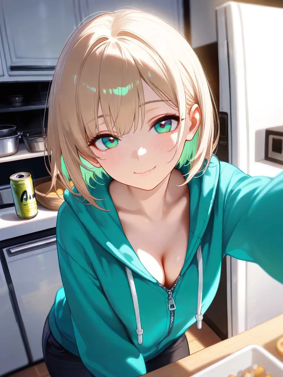 ほろ酔いの稚奈。