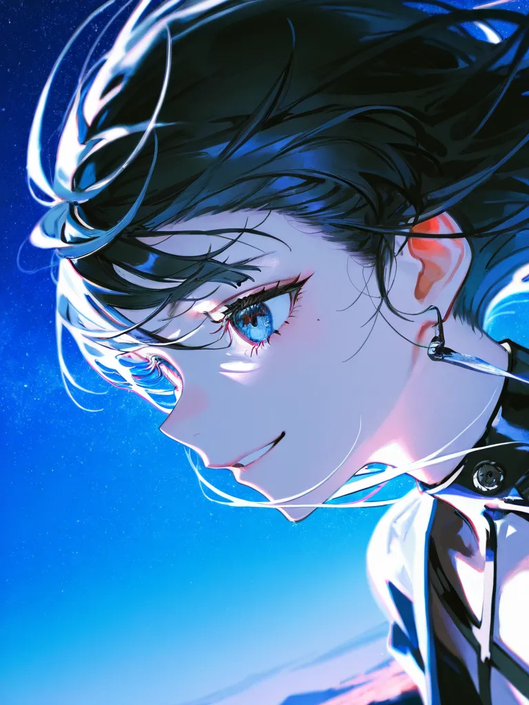 星空🌌 — さばみそ✞꒰ঌ🖤໒꒱✞さんのAIイラスト