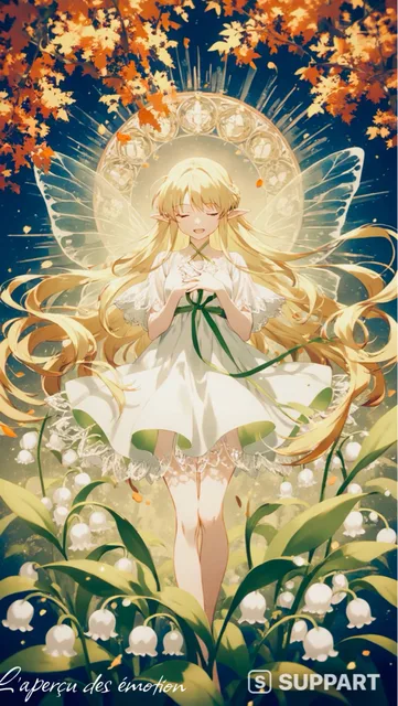 Lily of the valley fairy