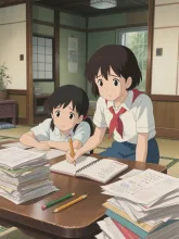 国語は2日目、算数は次の日