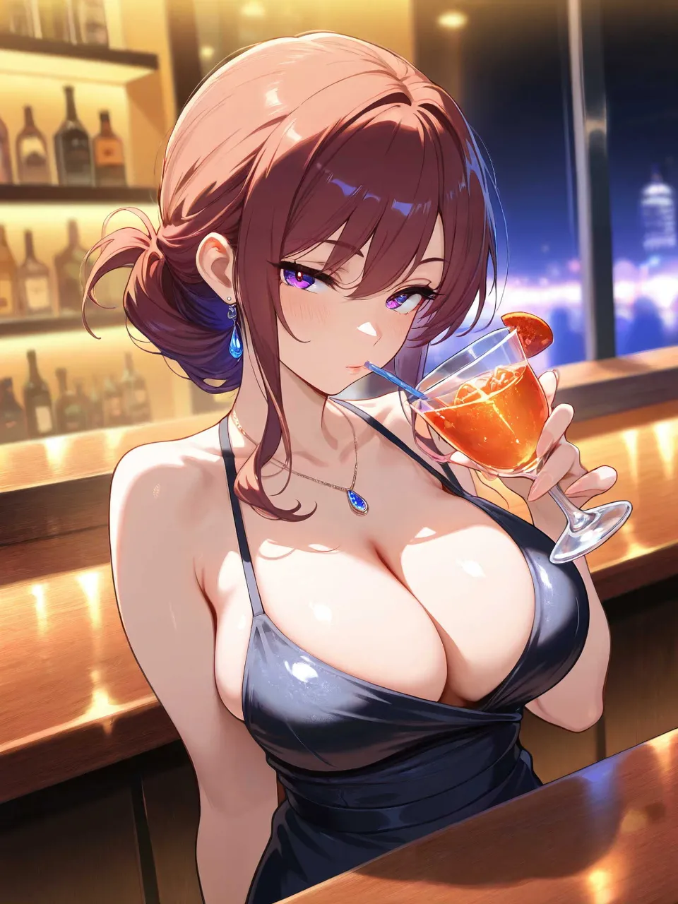 何かしら?奢ってくださるの?