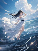 風と戯れ — るかプーさんのAIイラスト