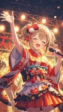 元気なアイドル