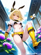 刺される — くまころさんのAIイラスト