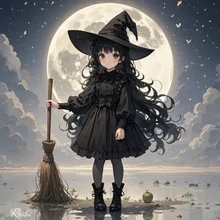 The Witch — 令姉〈Reishi〉さんのAIイラスト