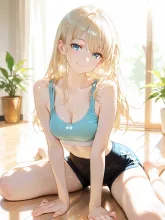 朝のポーズ·息だけを数えて の投稿作品