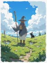 これからどれだけ出会えるだろう。 — マントイラストのAIイラスト|SUPPART