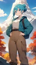 E　紅葉彩る — サトリさんのAIイラスト