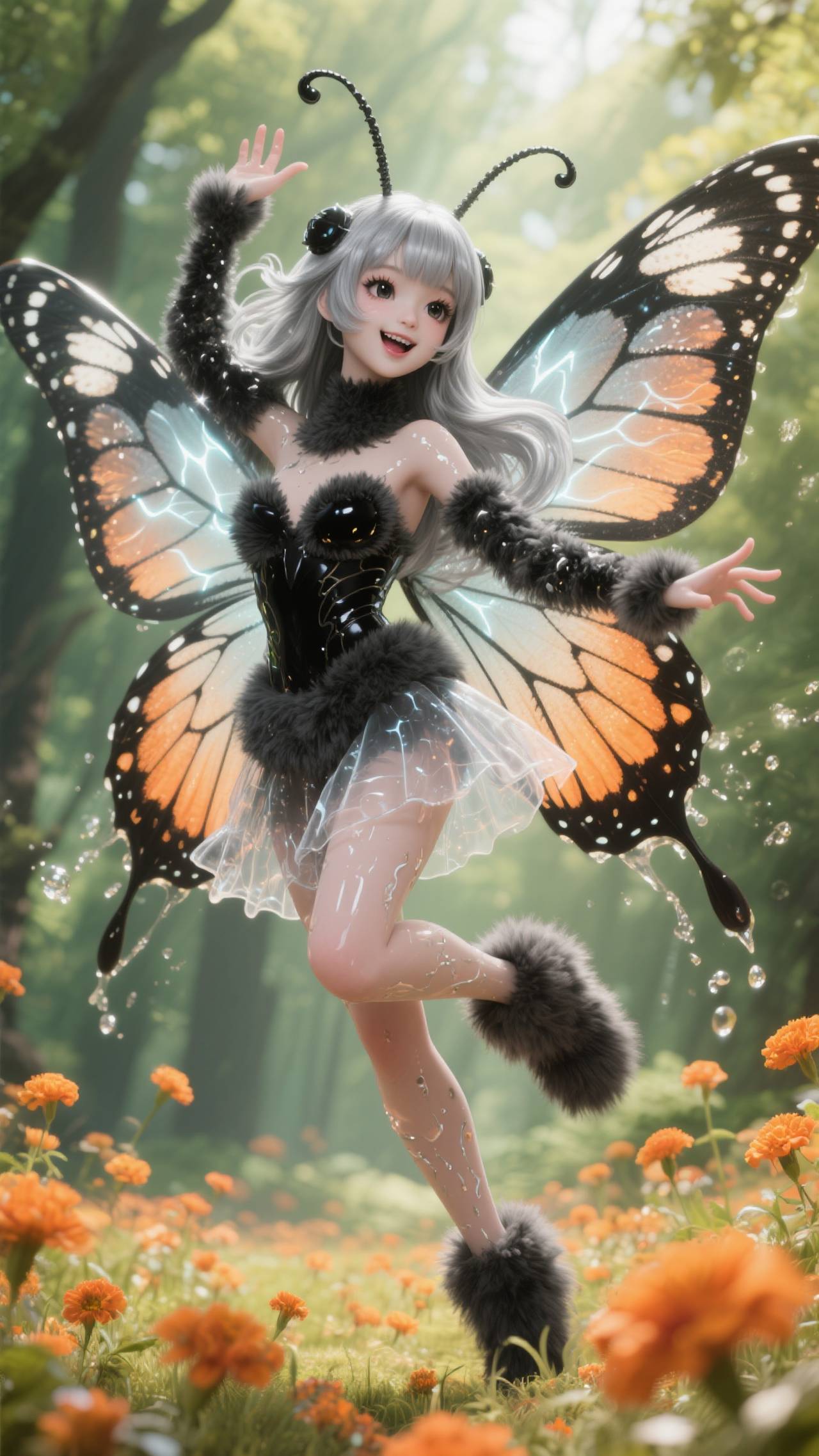 butterfly girl
