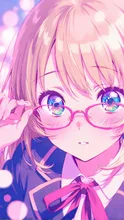 メガネ女子