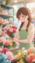 花屋になりたい、あの日の私へ　カーネーション