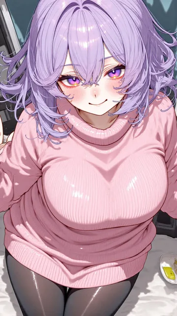 ニットワンピ