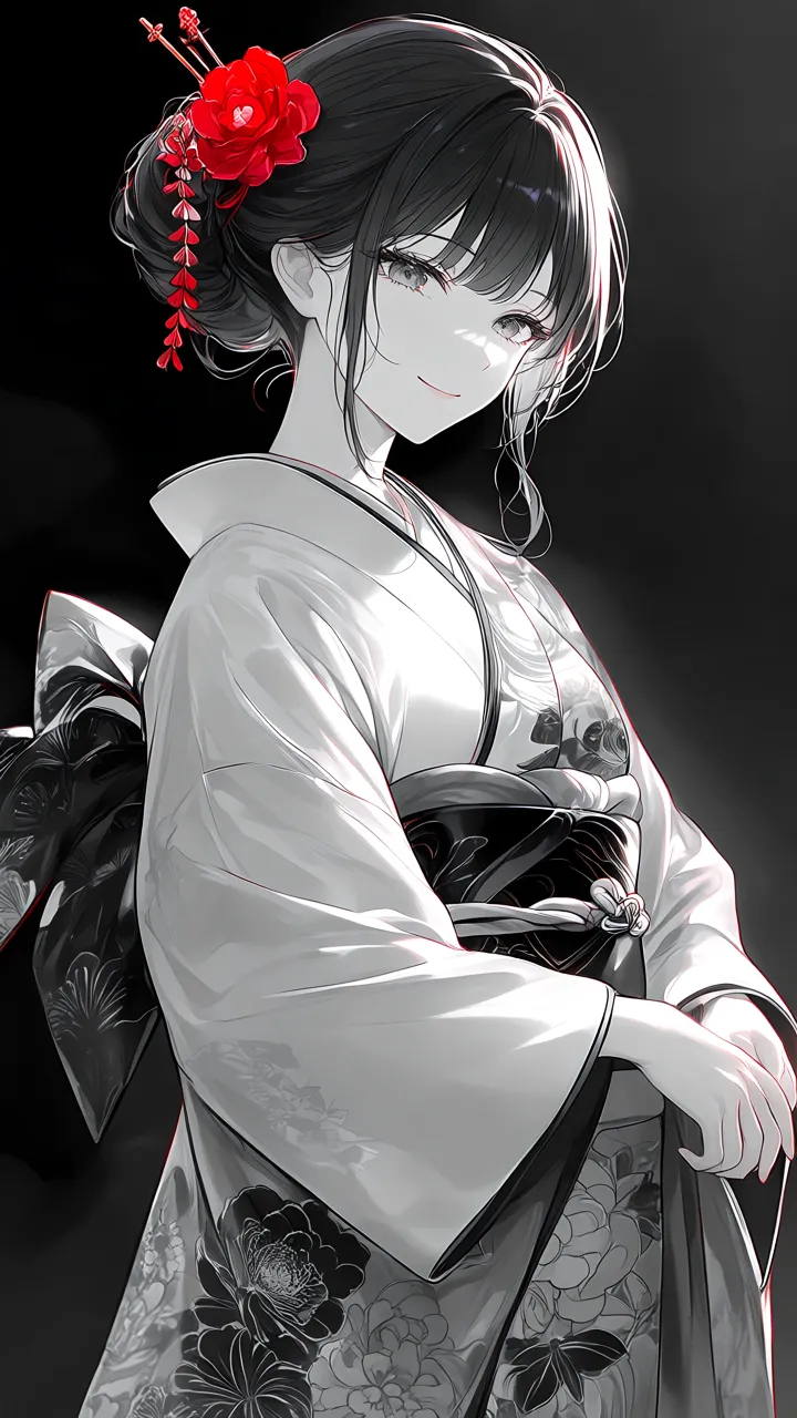 P 一彩繚乱・和装少女