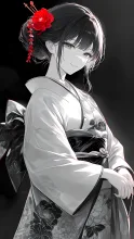 P　一彩繚乱・和装少女