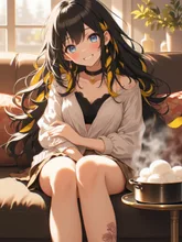 たまには料理したよ？カタギらしくしなきゃ！ — カイトさんのAIイラスト