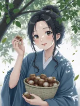 栗拾い·落ちたばかりのいが の投稿作品