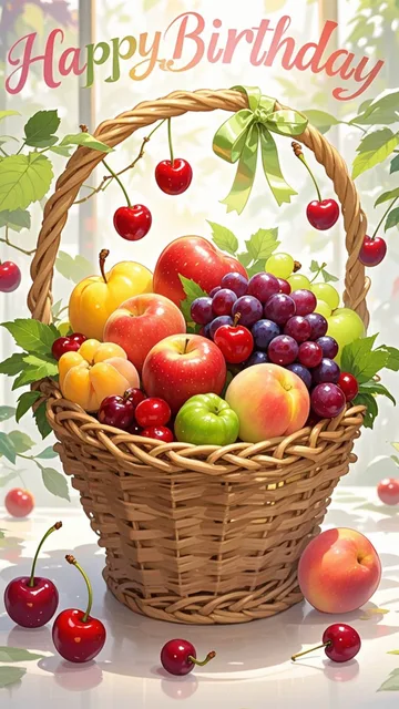 ハッピバースデイ🍎