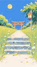 画像生成チャレンジ·神社 の投稿作品