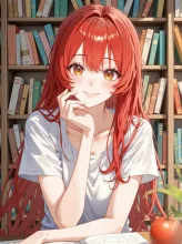 夏の図書室·静けさと本の香り の投稿作品