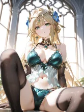 竜胆の擬人化·秋の野の青 の投稿作品